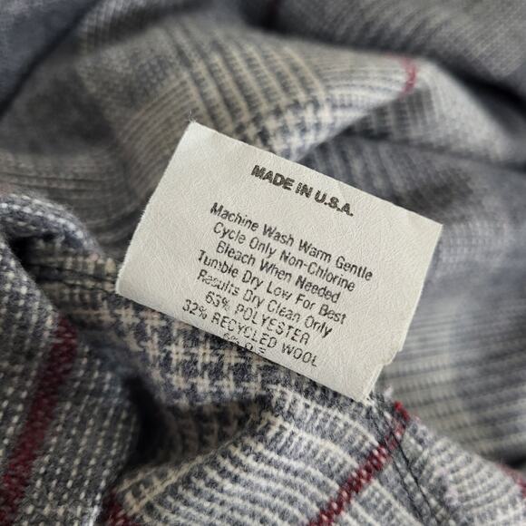 Vintage Skirt Blair Womens Small Wool Blend Vintage Plaid A Line Knee length - Picture 6 of 11